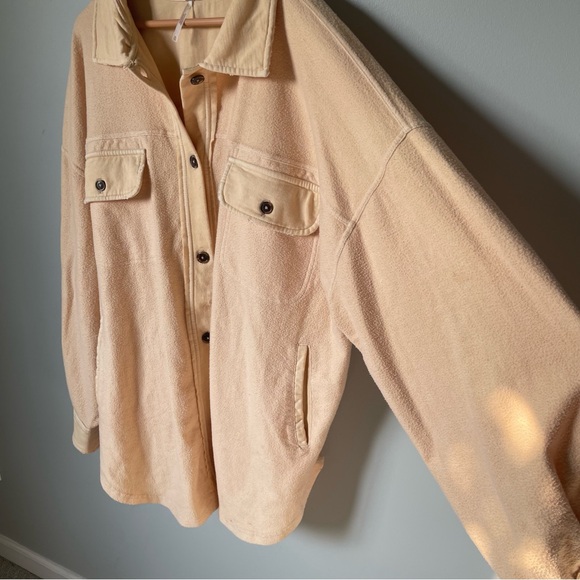Free People Ruby Jacket in Beige Size XL - Picture 5 of 10